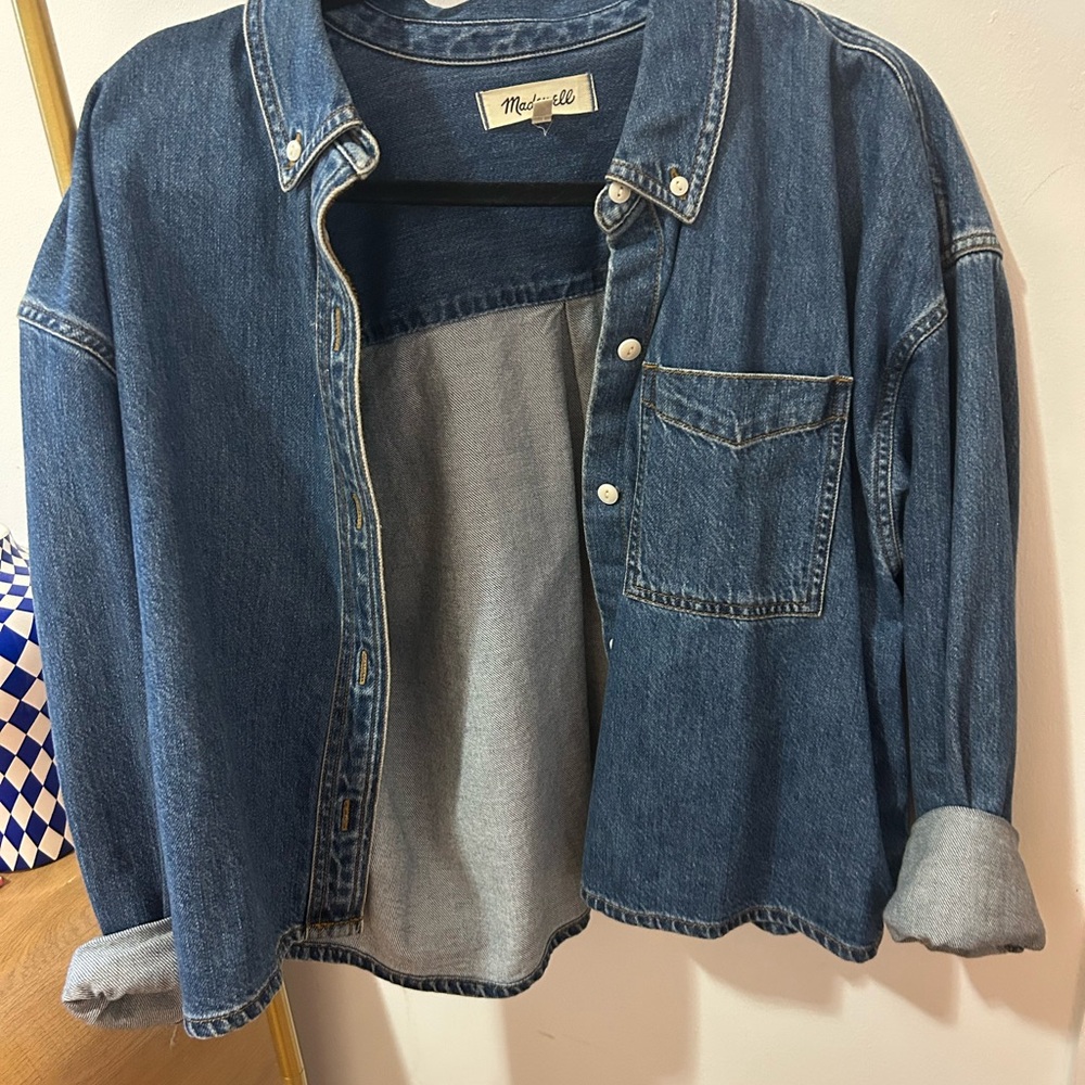 Madewell Blue Denim Shirt